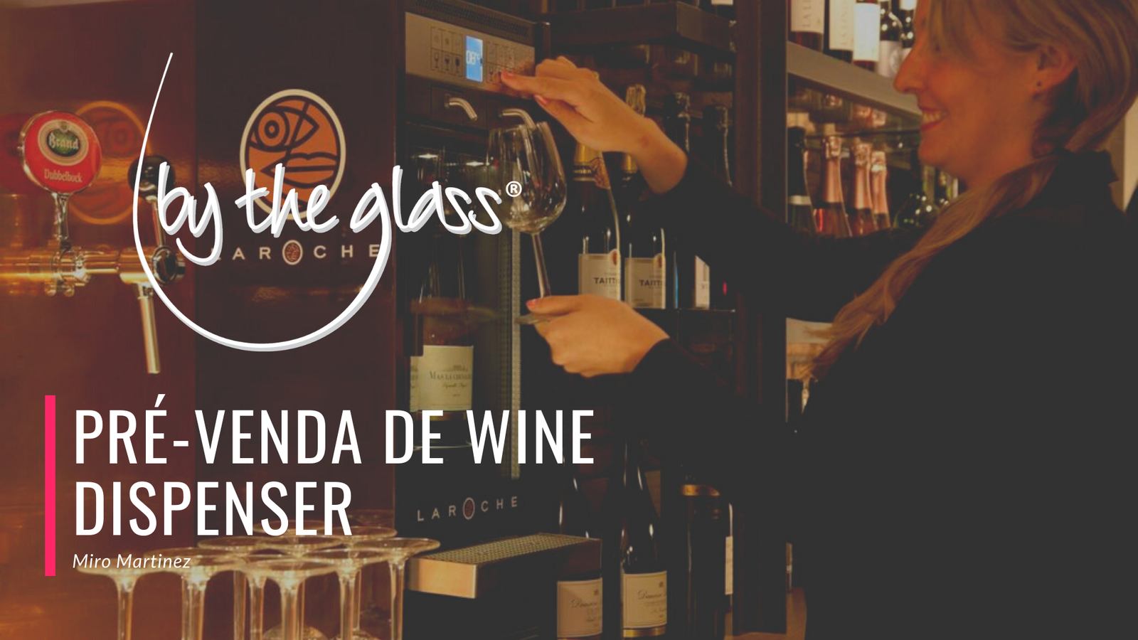 Pré-venda de Wine Dispenser